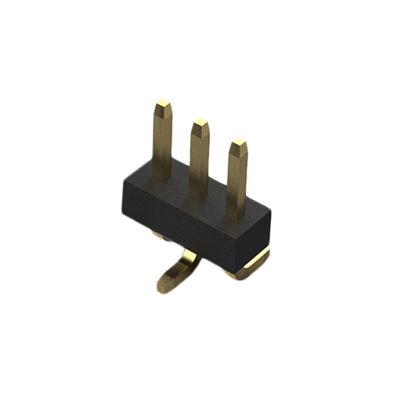 10 pcs : BC032-03-A-2-0200-0200-L-B - 3POS 1.0MM PITCH PIN HEADER, TYP