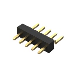 10 pcs : BC034-05-A-V-0150-L-C - 5POS 1.0MM PITCH HEADER, SIL, SM