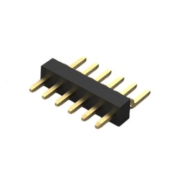 10 pcs : BC034-06-A-V-0150-L-C - 6POS 1.0MM PITCH HEADER, SIL, SM