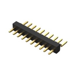 10 pcs : BC034-10-A-V-0150-L-C - 10POS 1.0MM PITCH HEADER, SIL, S