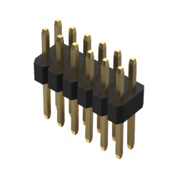 10 pcs : BC035-12-A-0380-0300-L-G - 12W, 1.0MM PITCH PIN HDR, DIL, T