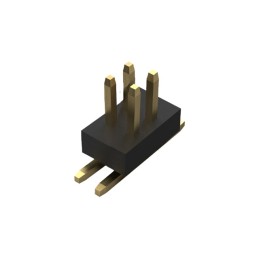 10 pcs : BC050-04A-K0-0380-0160-0480-LB - 4W,1.0MM PITCH ELEV PIN HDR,DIL,
