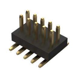 10 pcs : BC050-10A-K0-0380-0160-0480-LB - 10W,1.0MM PITCH ELEV PIN HDR,DIL
