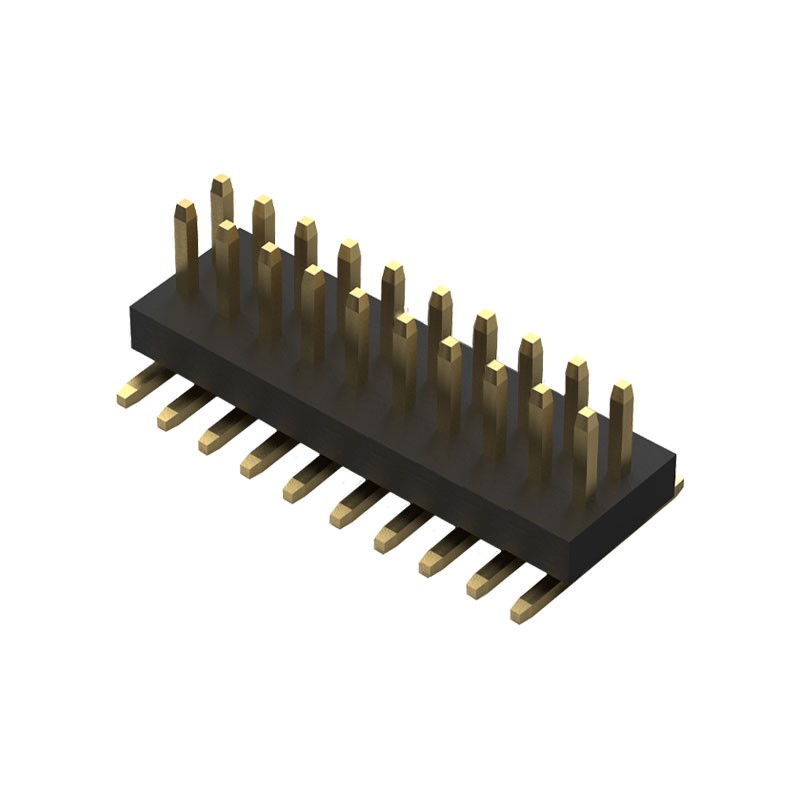 10 pcs : BC050-20A-K0-0200-0160-0480-LB - 20W,1.0MM PITCH ELEV PIN HDR,DIL