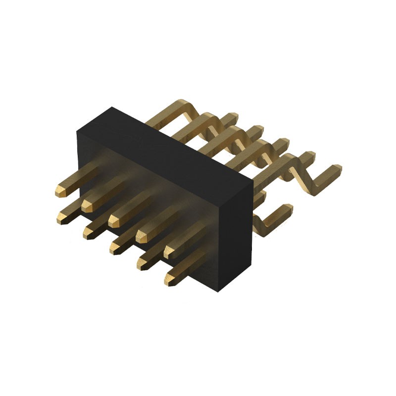 10 pcs : BC057-10-A-A-0150-L-C - 10W,1.0MM PITCH PIN HDR,DIL, SMT