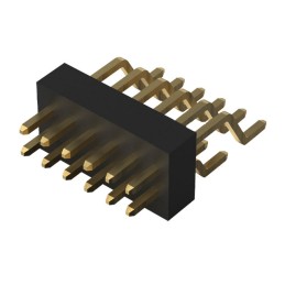 10 pcs : BC057-12-A-A-0150-L-C - 12W,1.0MM PITCH PIN HDR,DIL, SMT