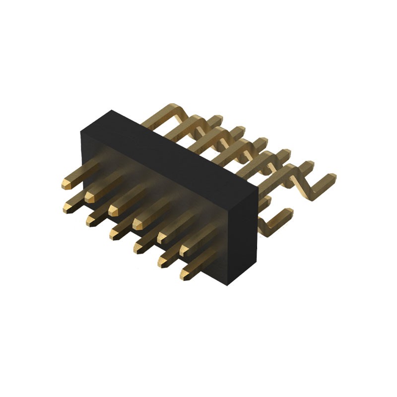 10 pcs : BC057-12-A-A-0150-L-C - 12W,1.0MM PITCH PIN HDR,DIL, SMT