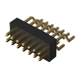 10 pcs : BC057-14-A-A-0150-L-C - 14W,1.0MM PITCH PIN HDR,DIL, SMT