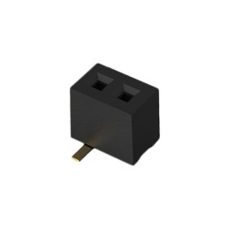 10 pcs : BC070-02-A-1-L-C - 2POS 1.0MM PITCH SOCKET, SIL, SM