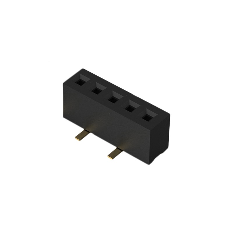 10 pcs : BC070-05-A-1-L-C - 5POS 1.0MM PITCH SOCKET, SIL, SM