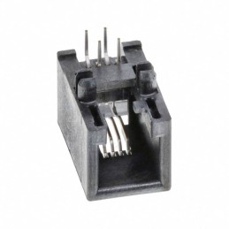 10 pcs : 0955012401 - CONN MOD JACK 4P4C R/A UNSHLD
