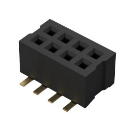 10 pcs : BC084-08-A-0390-L-C - CONN RCPT 8POS 0.039 GOLD SMD