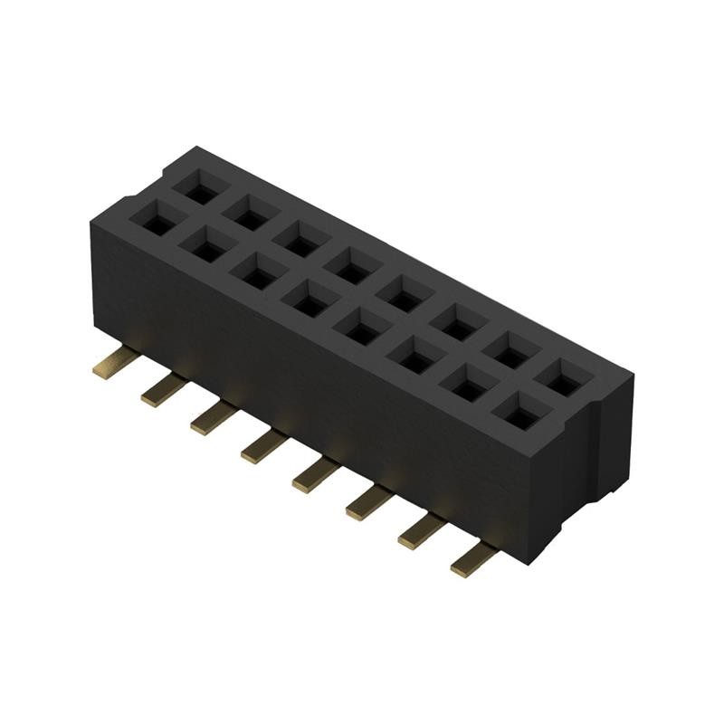 10 pcs : BC085-16-A-0390-L-C - 16W, 1.0MM PITCH SOCKET, DIL, SM