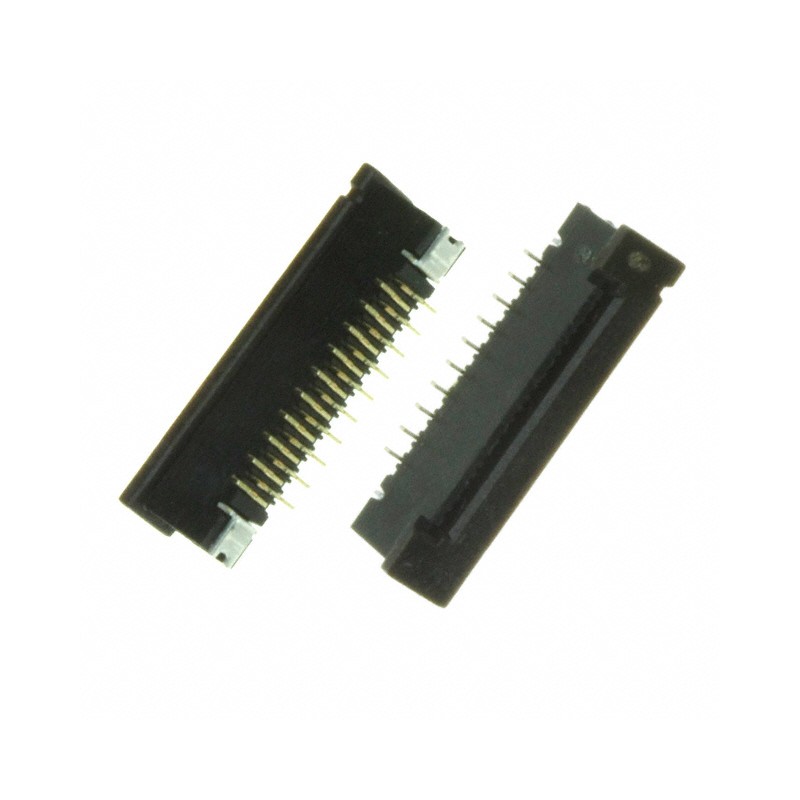 10 pcs : 2-1734742-0 - CONN FFC VERT 20POS 0.5MM SMD