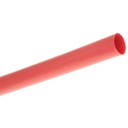 1 pcs - TE Connectivity Heat Shrink Tubing, Red 9mm Sleeve Dia. x 1.2m Length 3:1 Ratio, RNF-3000 Series