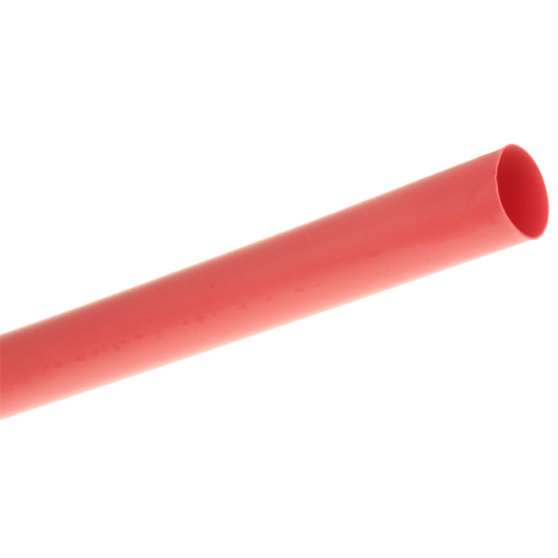 1 pcs - TE Connectivity Heat Shrink Tubing, Red 9mm Sleeve Dia. x 1.2m Length 3:1 Ratio, RNF-3000 Series