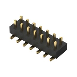 10 pcs : BF030-14A-B0-0360-0277-0600-LB - 14POS, 2MM PITCH PIN HDR, DIL, S