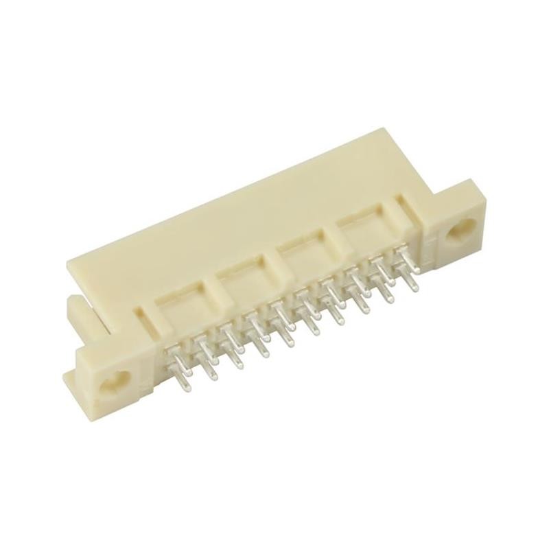 10 pcs : 09751206902 - CONN DIN HDR 20POS PCB GOLD