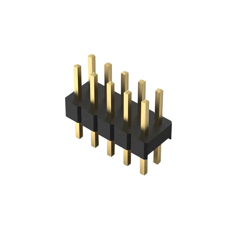 10 pcs : BF050-10-A-B-0400-0300-L-G - 10POS, 2MM PITCH PIN HDR, DIL, T