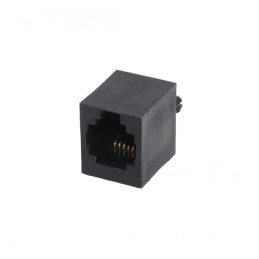 10 pcs : MHRJJ66NFV - 6P6C SOCKET VERTICAL NO FLANGE U