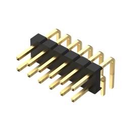 10 pcs : BF060-12A-B-0600-0280-0305-L-D - 12POS, 2MM PITCH PIN HDR, DIL, T