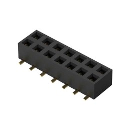10 pcs : BF080-14-A-0-L-C - 14POS, 2MM PITCH SOCKET, DIL, SM