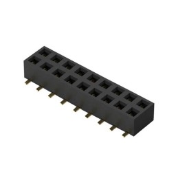 10 pcs : BF080-18-A-1-L-C - 18POS, 2MM PITCH SOCKET, DIL, SM