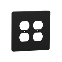 10 pcs : SQWS422012BK - 2 G MID+ 2 DUPLEX OUTLET WALL P