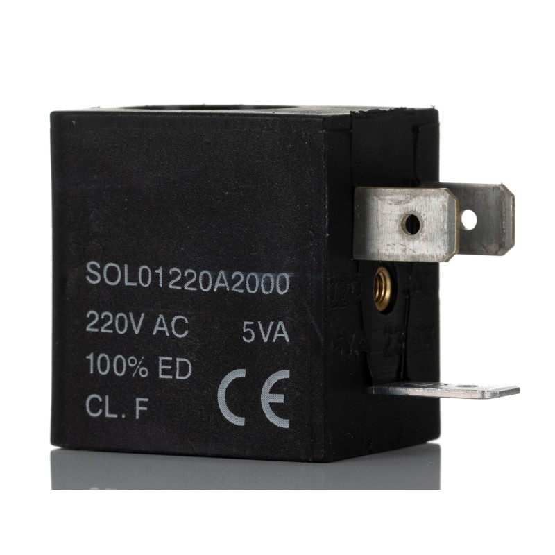 1 pcs - RS PRO 220 V ac Solenoid Valve Coil