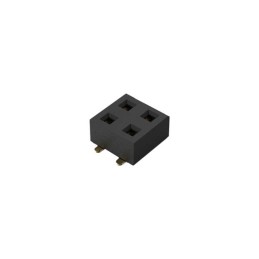 10 pcs : BF121-04-A-1-L-C - 4POS, 2MM PITCH SOCKET, DIL, SMT