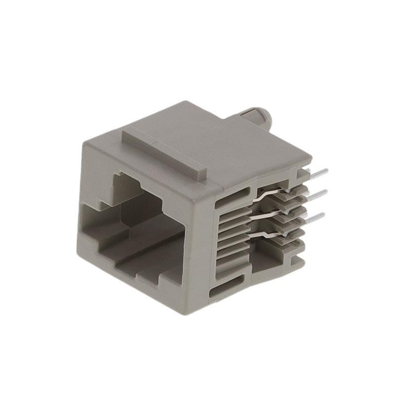 10 pcs : 5554990-1 - CONN MOD JACK 6P6C VERT UNSHLD