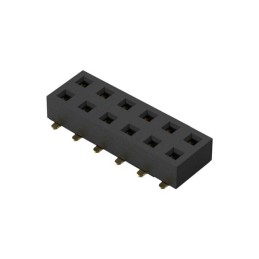 10 pcs : BF121-12-A-1-L-C - 12POS, 2MM PITCH SOCKET, DIL, SM