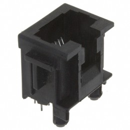 10 pcs : 216550-1 - CONN MOD JACK 8P8C VERT UNSHLD