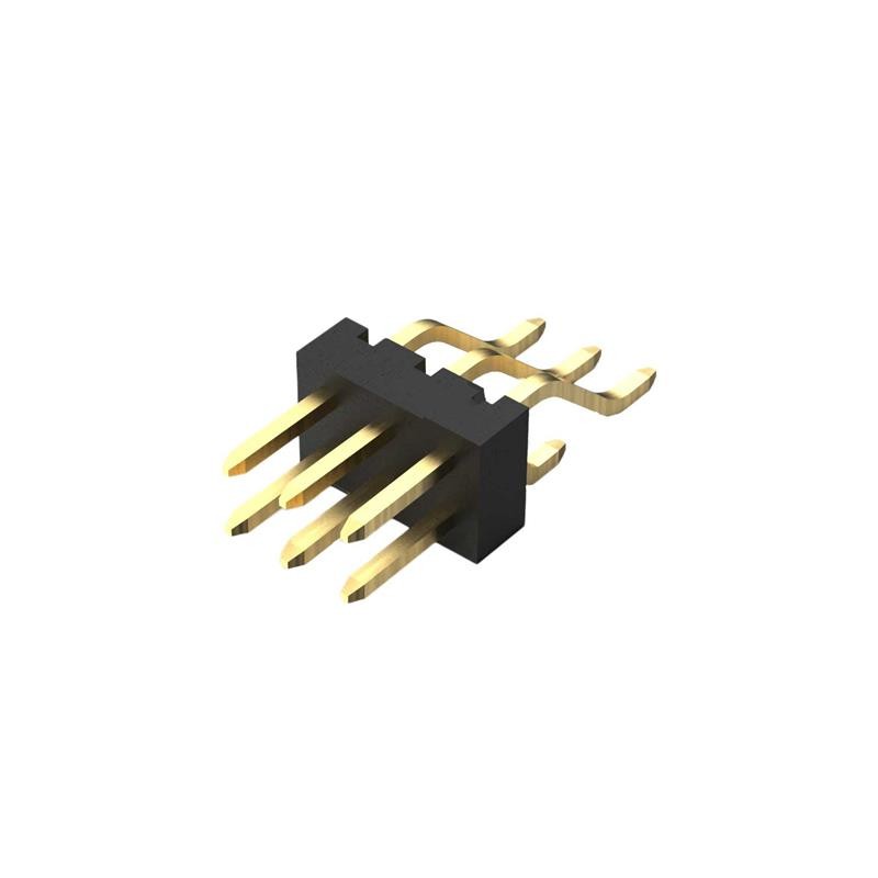 10 pcs : BF135-06-A-0400-0700-0400-L-C - 6POS, 2MM PITCH PIN HDR, DIL, SM