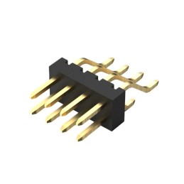 10 pcs : BF135-08-A-0400-0700-0400-L-C - 8POS, 2MM PITCH PIN HDR, DIL, SM