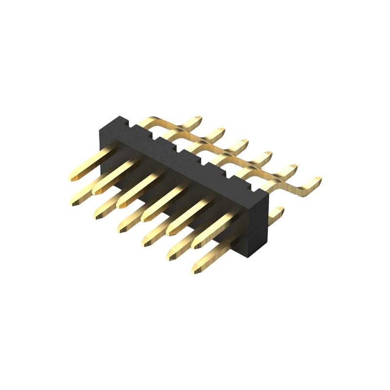 10 pcs : BF135-12-A-0400-0700-0400-L-C - 12POS, 2MM PITCH PIN HDR, DIL, S