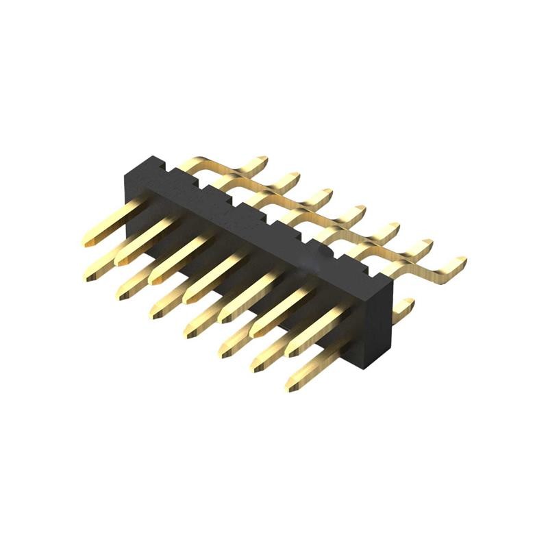 10 pcs : BF135-14-A-0200-0700-0400-L-C - 14POS, 2MM PITCH PIN HDR, DIL, S