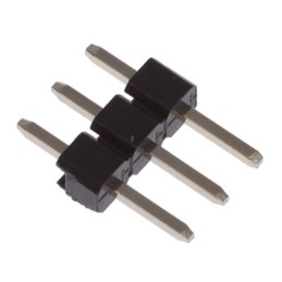 10 pcs : BG030-03-A-0450-0300-N-G - 3W, 2.54MM PITCH PIN HDR, SIL, T