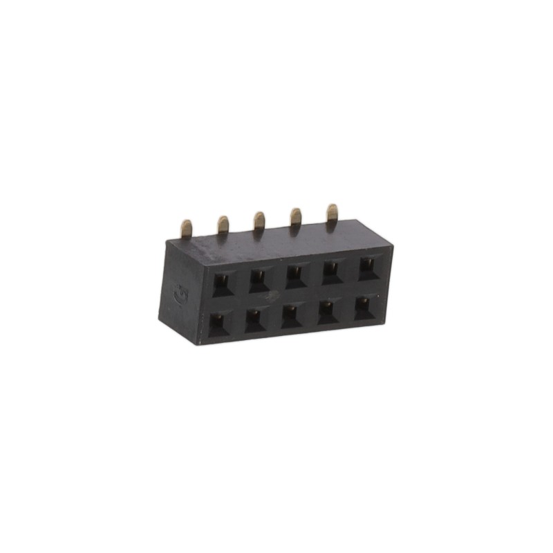 10 pcs : BG120-10-A-0-N-D - 10W, 2.54MM PITCH SOCKET, DIL,SM