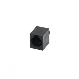 10 pcs : MHRJJ64NFV - 6P4C SOCKET VERTICAL NO FLANGE U