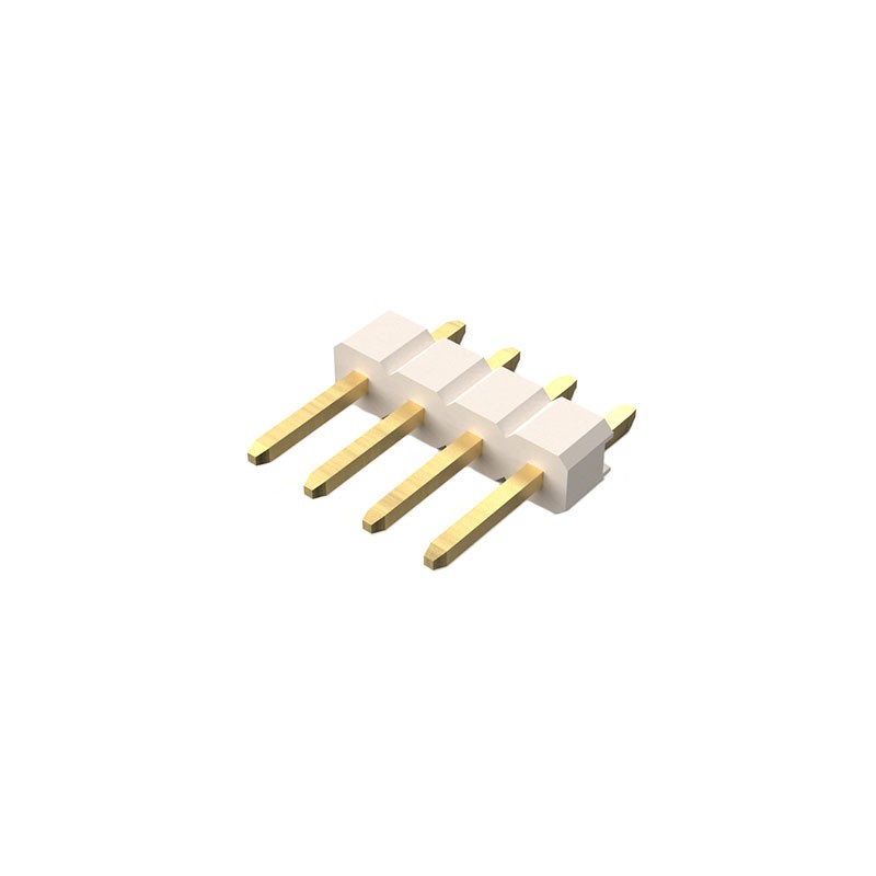 10 pcs : BG301-04-A-0540-L-B - CONN HEADER SMD R/A 4POS 2.54MM