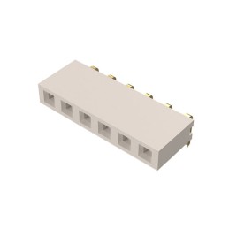 10 pcs : BG302-06-A-L-G - 6W, 2.54MM PTH SOCKET, SIL, TH,