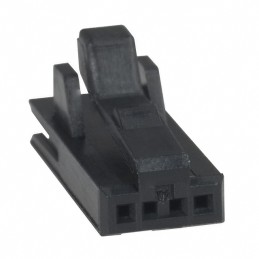 10 pcs : 487545-1 - CONN FFC RCPT HSG 4POS 1.27MM