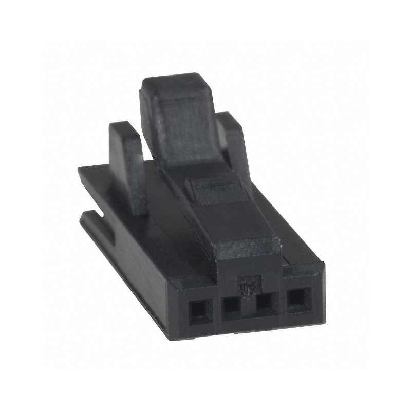 10 pcs : 487545-1 - CONN FFC RCPT HSG 4POS 1.27MM