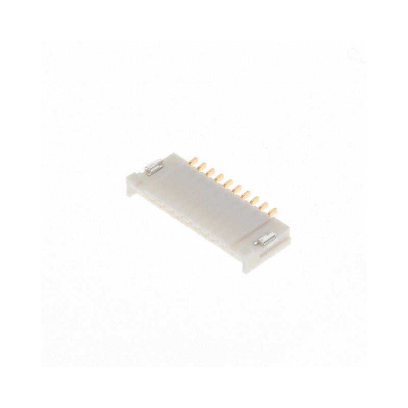 10 pcs : 046227010100829+ - CONN FFC FPC 10POS 1MM R/A