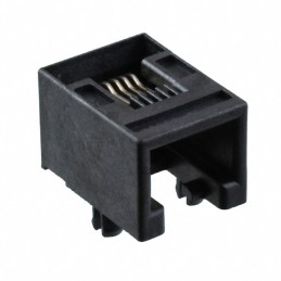 10 pcs : 0955016669 - CONN MOD JACK 6P6C R/A UNSHLD