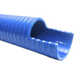 1 pcs - RS PRO Hose Pipe, PVC, 51mm ID, 60.9mm OD, Blue, 10m