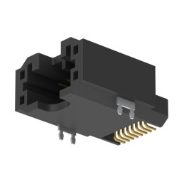 10 pcs : IMSA-13065B-2-08Y901 - HEADER SMT RA 8POS KEY-B