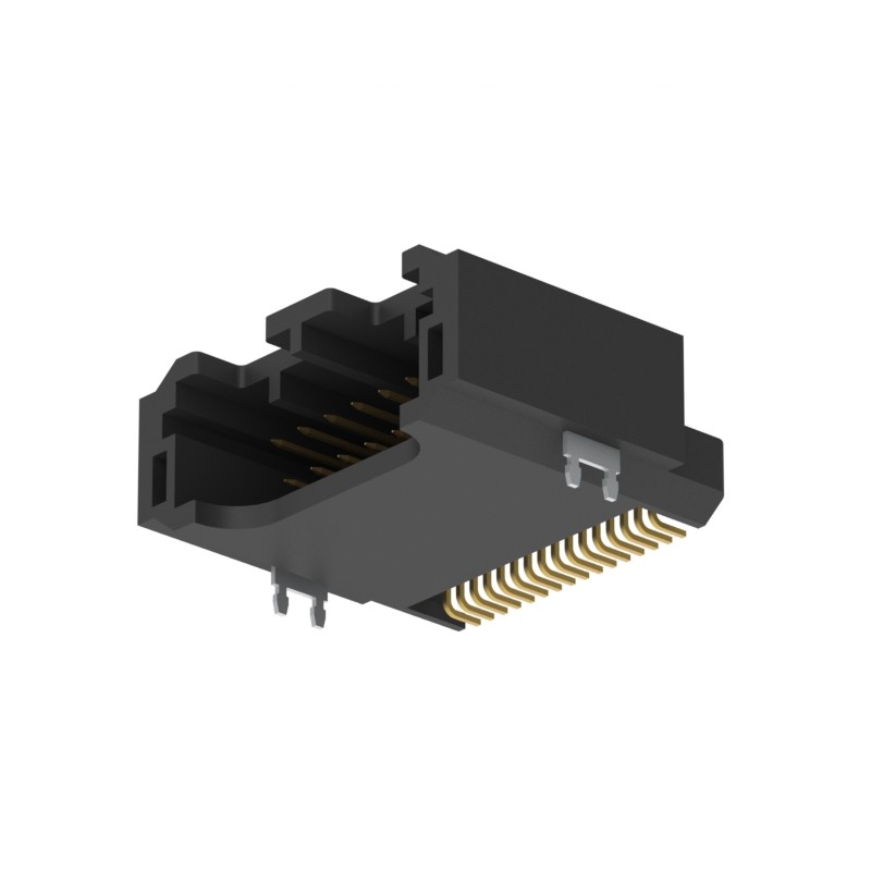 10 pcs : IMSA-13065B-2-16Y900 - HEADER SMT RA 16POS KEY-A