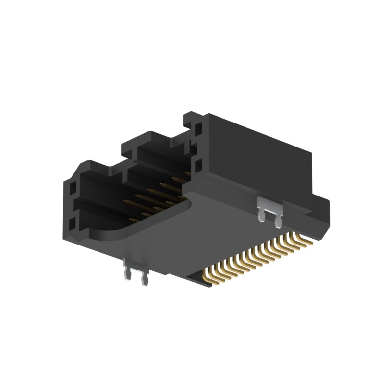 10 pcs : IMSA-13065B-2-16Y901 - HEADER SMT RA 16POS KEY-B